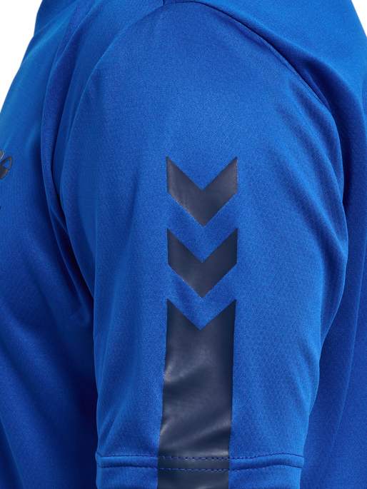hmlACTIVE PL JERSEY S/S, PRINCESS BLUE, packshot