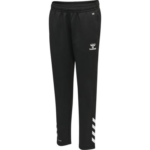 hmlCORE XK POLY PANTS KIDS, BLACK/BLACK, packshot