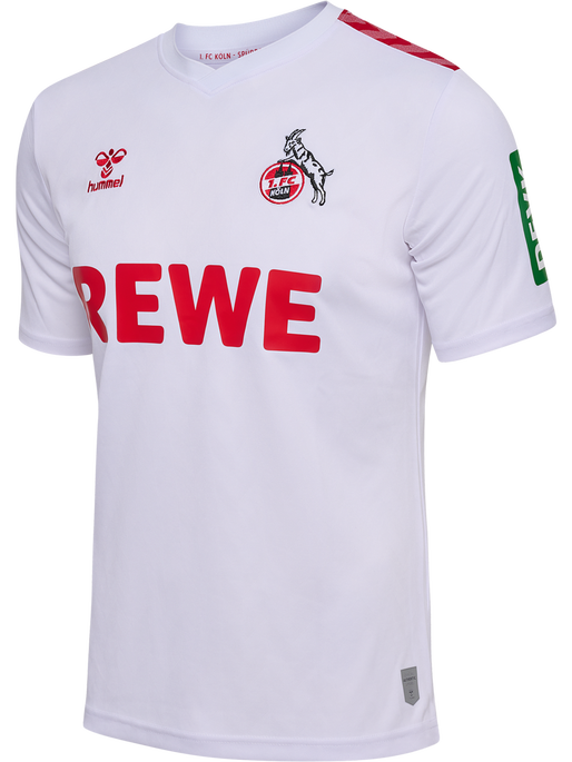 1FCK 23/24 HOME JERSEY S/S KIDS, WHITE/TRUE RED, packshot