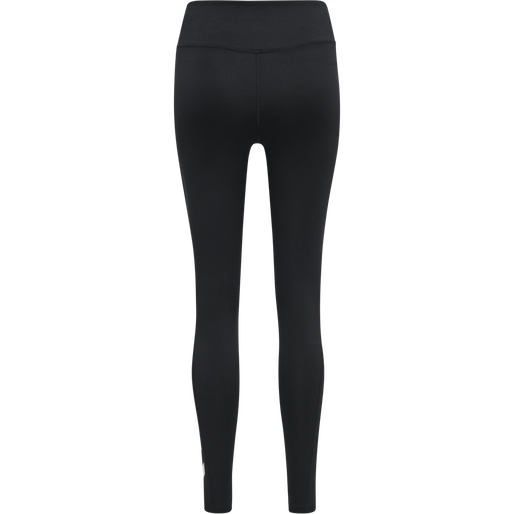 hmlMT CHIPO MID WAIST TIGHTS, BLACK hmlMT CHIPO MID WAIST TIGHTS, BLACK, packshot