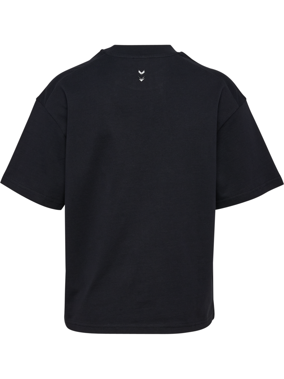 hmlKEEPER LOGO W T-SHIRT S/S, BLACK, packshot