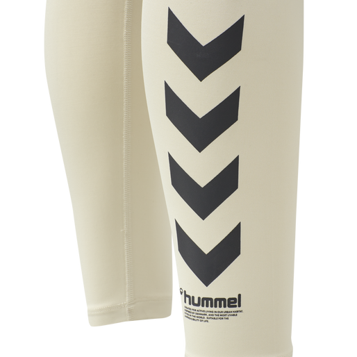 hmlLOTUS HIGH WAIST TIGHTS , BONE WHITE, packshot