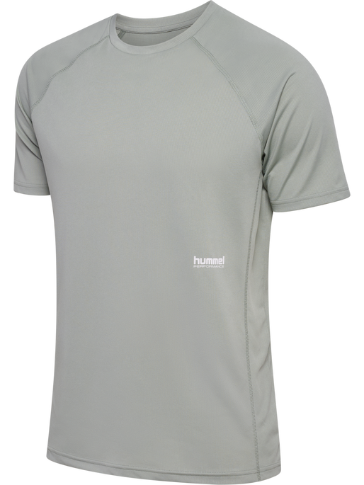 hmlPULSE WORKOUT T-SHIRT S/S, BELGIAN BLOCK hmlPULSE WORKOUT T-SHIRT S/S, BELGIAN BLOCK, packshot
