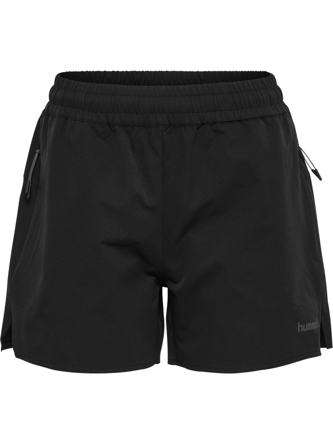 hmlTECH W SHORTS, BLACK, packshot
