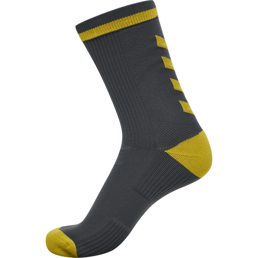 ELITE INDOOR SOCK LOW PA, EBONY, packshot