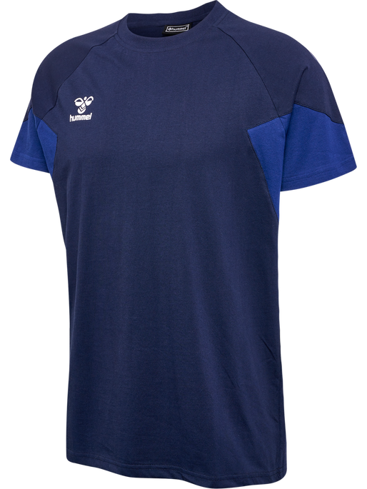 hmlTRAVEL T-SHIRT S/S, MARINE hmlTRAVEL T-SHIRT S/S, MARINE, packshot