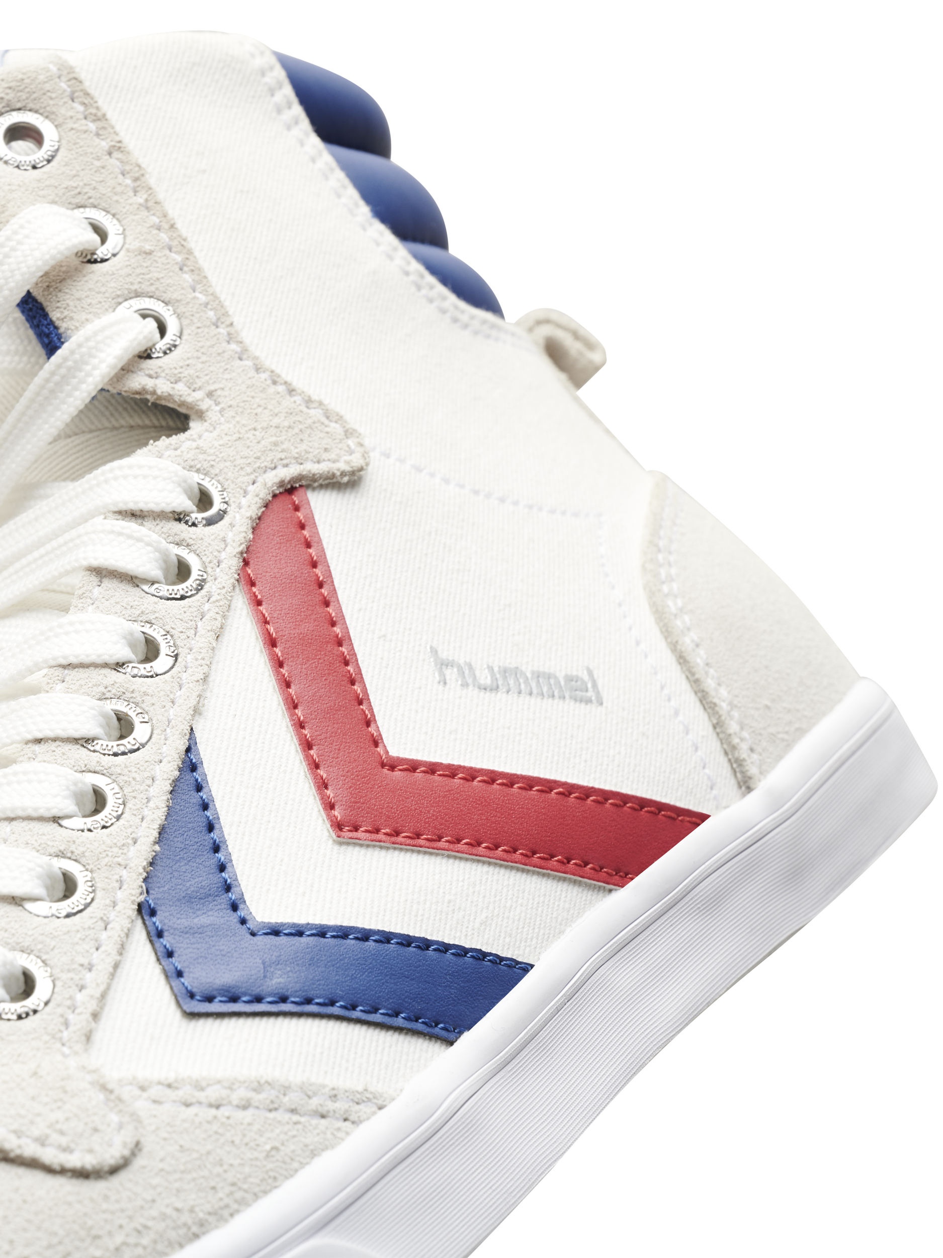 Hummel slimmer stadil High Chaussures de sport High top sneaker blue white 63-511-7647 
