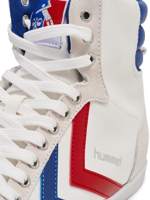 hummel SLIMMER STADIL - WHITE/BLUE/RED/GUM | hummel.net