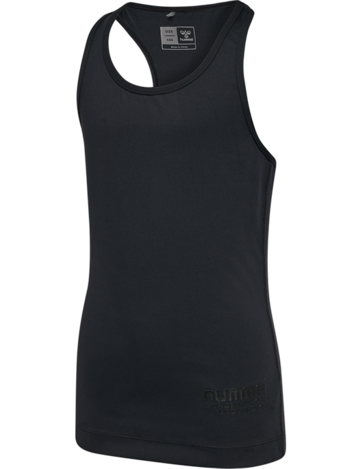 hmlPURE TANK TOP, BLACK, packshot