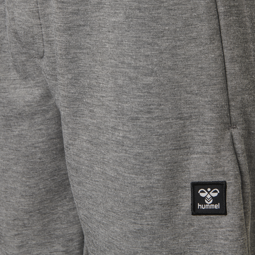 hmlTROPPER SHORTS, GREY MELANGE, packshot