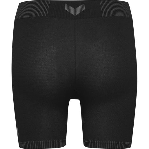 HUMMEL FIRST SEAMLESS SHORTTIGHTS W, BLACK, packshot