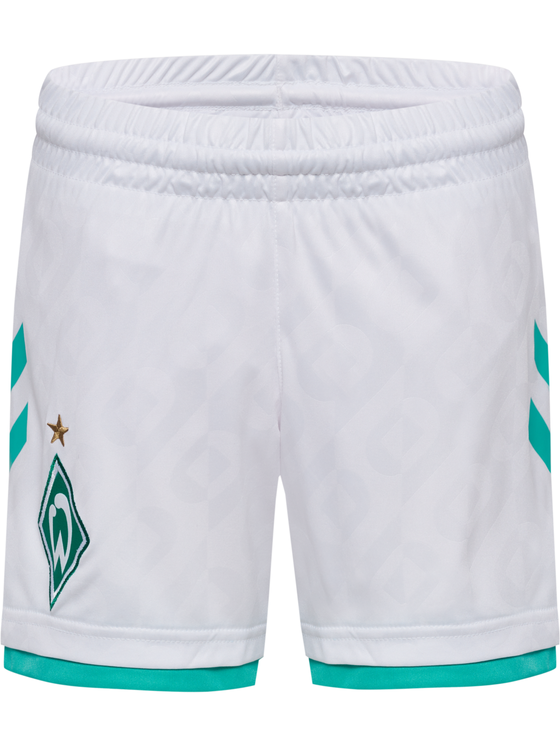 WER 23/24 AWAY SHORTS KIDS, WHITE, packshot