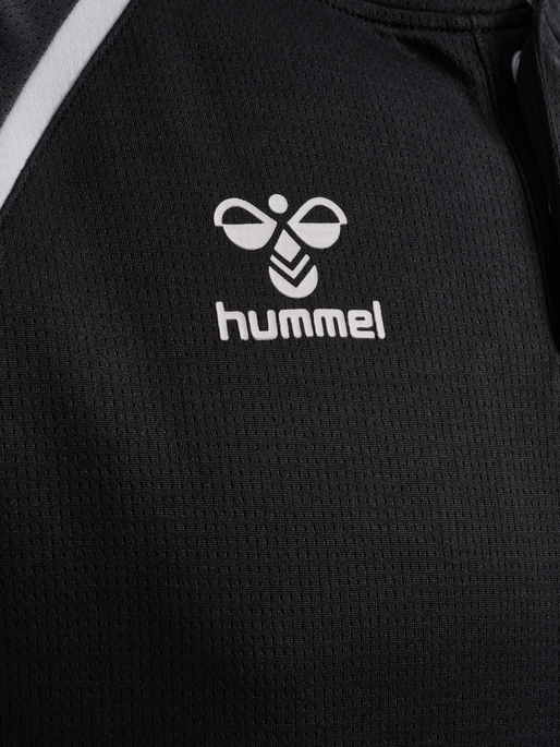 hmlLEAD 2.0 POLO, BLACK/ASPHALT, packshot