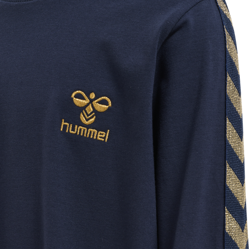 hmlEVELYN DRESS L/S, BLACK IRIS, packshot