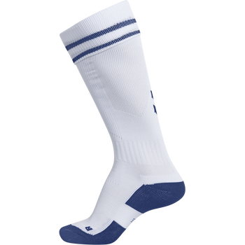 ELEMENT FOOTBALL SOCK , WHITE/TRUE BLUE, packshot