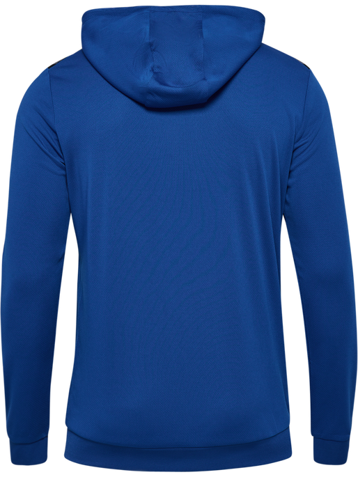 hmlAUTHENTIC PL ZIP HOODIE, TRUE BLUE, packshot