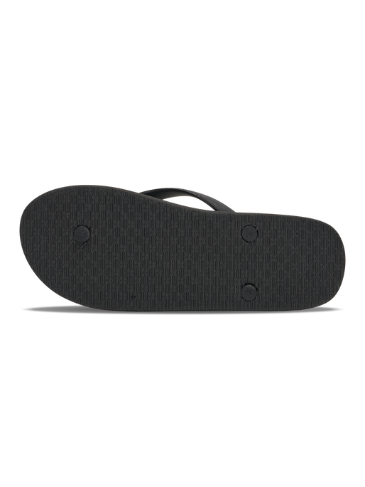 MULTI STRIPE FLIP FLOP, BLACK, packshot
