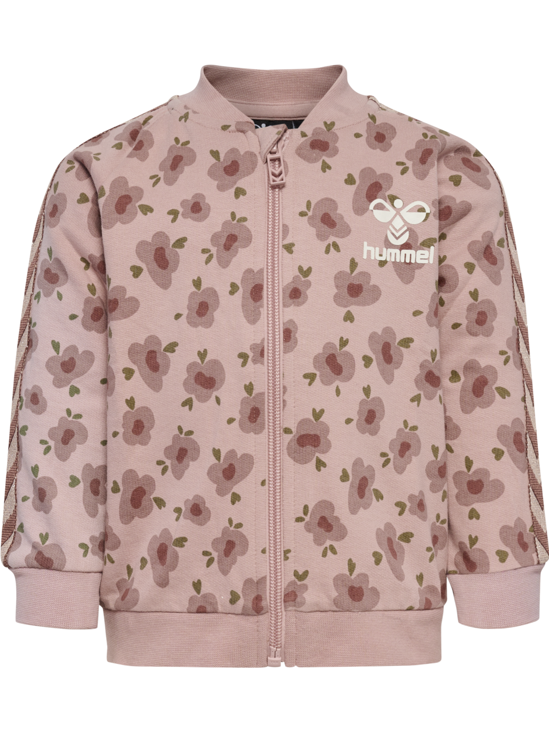 hmlFJORA ZIP JACKET, ADOBE ROSE, packshot