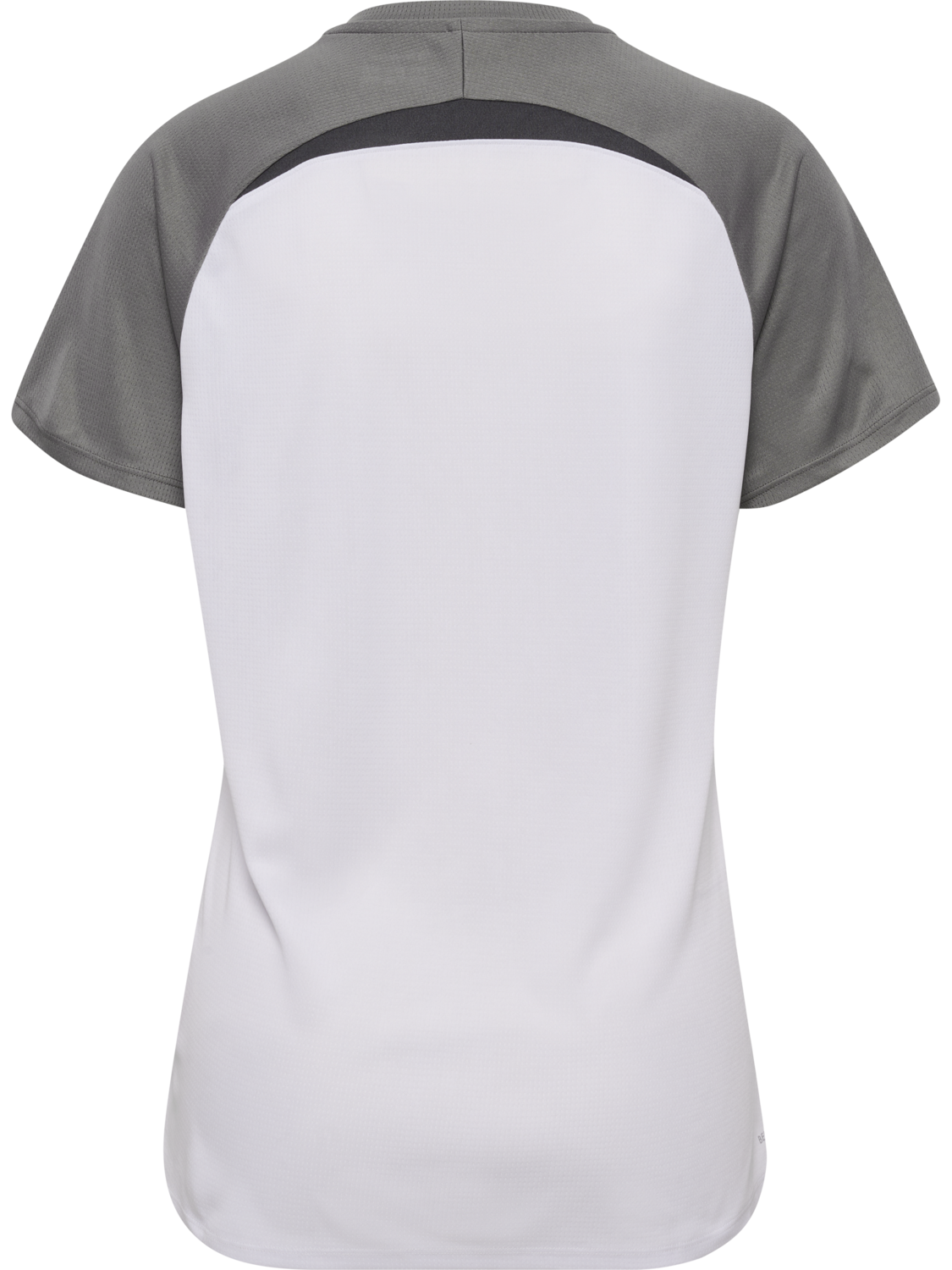 hmlLEAD 2.0 POLO WOMAN, WHITE/STEEL GRAY, packshot