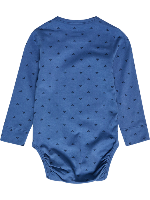 hmlMINI BEE AOP BODY L/S, DUTCH BLUE, packshot