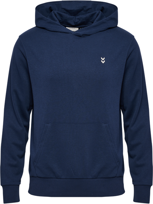 hmlPULSE SWEAT HOODIE, DRESS BLUES, packshot