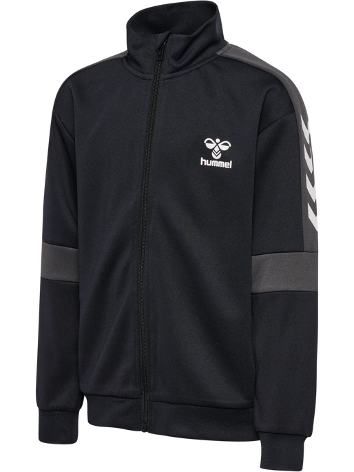 hmlORTON ZIP JACKET, BLACK hmlORTON ZIP JACKET, BLACK, packshot