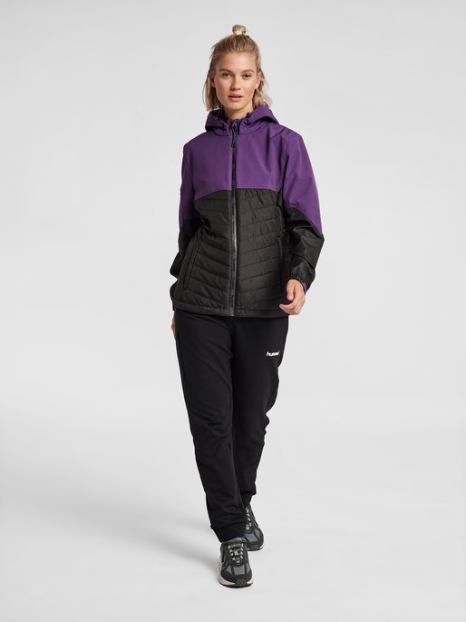 gødning Overvind Uluru hummel NORTH HYBRID JACKET WOMAN - CROWN JEWEL | hummel.net