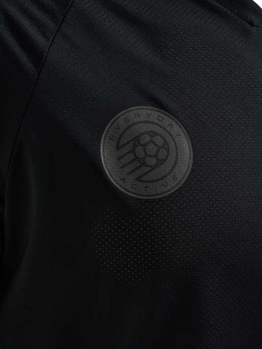 hmlPULSE MESH T-SHIRT S/S, BLACK/EBONY hmlPULSE MESH T-SHIRT S/S, BLACK/EBONY, packshot