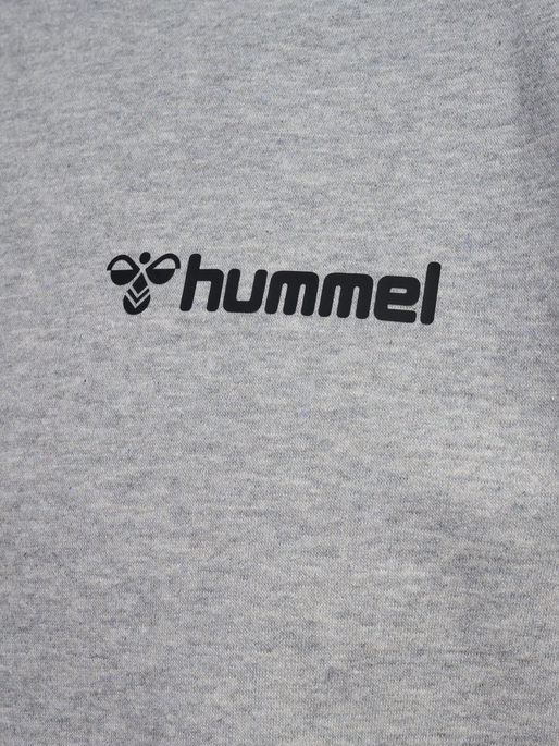 hmlMOVER COTTON SWEATSHIRT, GREY MELANGE hmlMOVER COTTON SWEATSHIRT, GREY MELANGE, packshot
