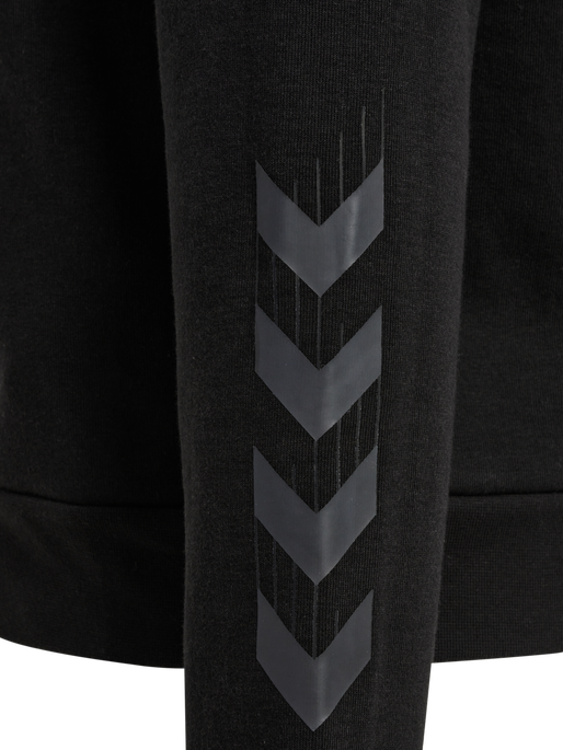 hmlTRAVEL SWEAT HOODIE WOMAN, BLACK, packshot