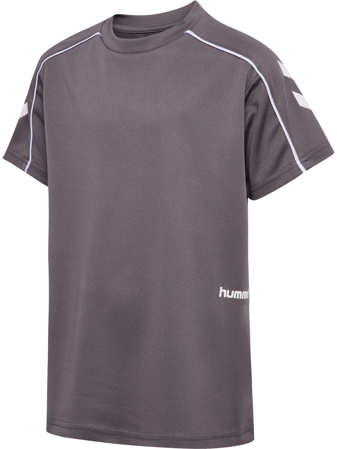 hmlJR T-SHIRT S/S, SHARK, packshot