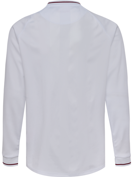 DBU WOMAN 25 AWAY  JERSEY L/S KIDS, WHITE, packshot