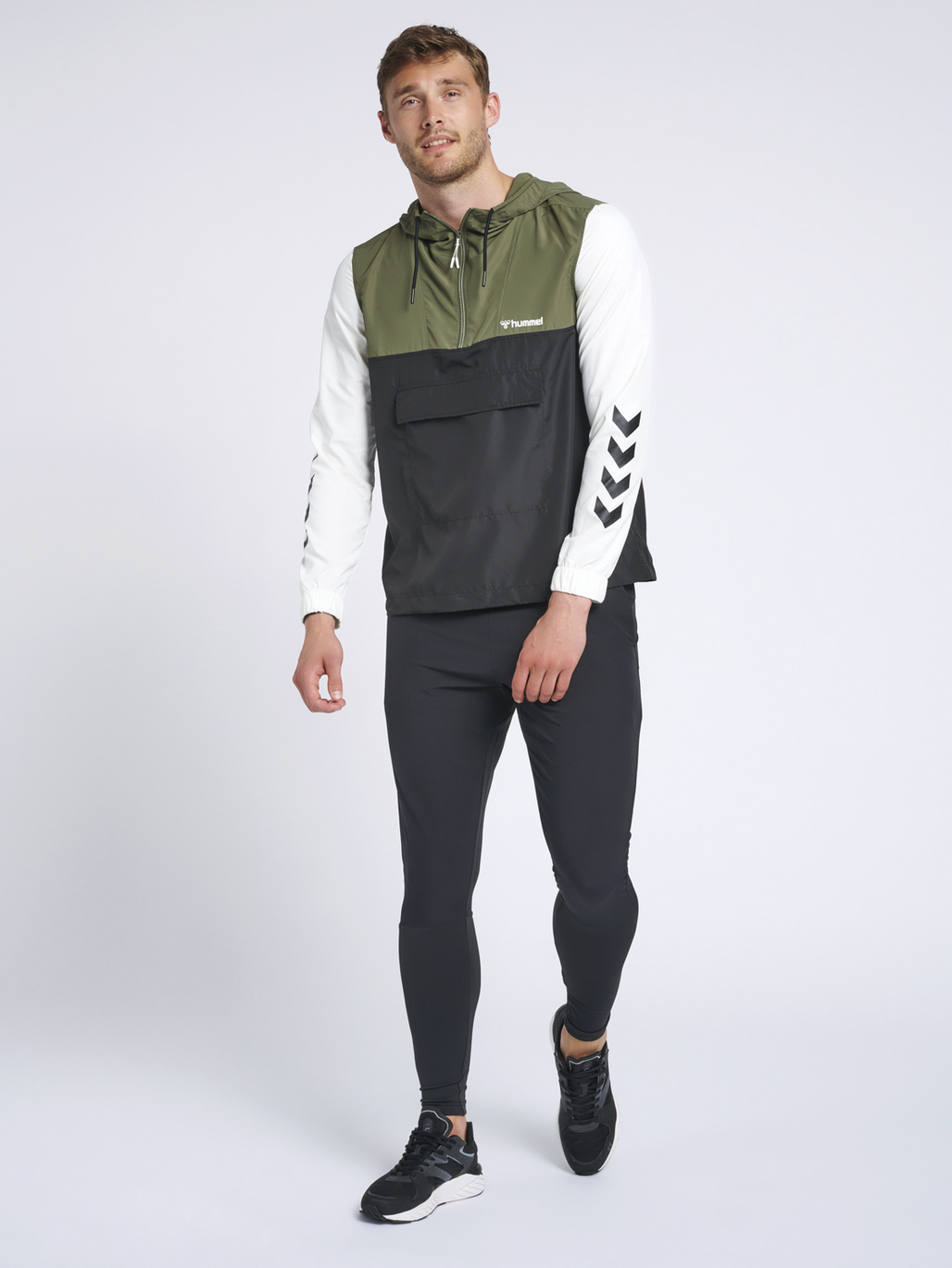 hmlATON HALF ZIP JACKET