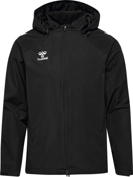 hmlLEAD 2.0 ALL-WEATHER JACKET, BLACK, packshot