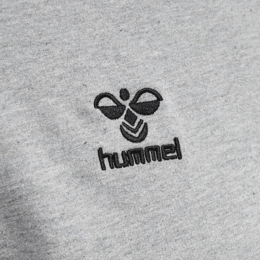 hmlMOVE GRID COTTON SWEATSHIRT, GREY MELANGE, packshot