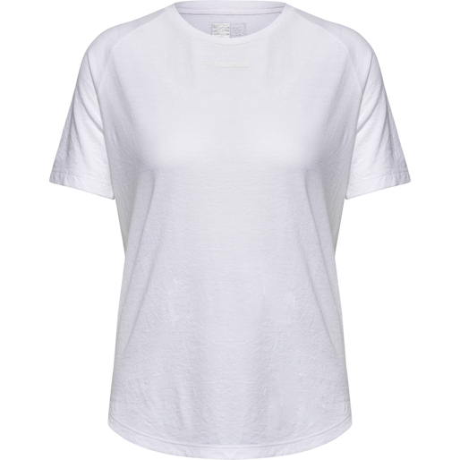 hmlMT VANJA T-SHIRT, WHITE, packshot