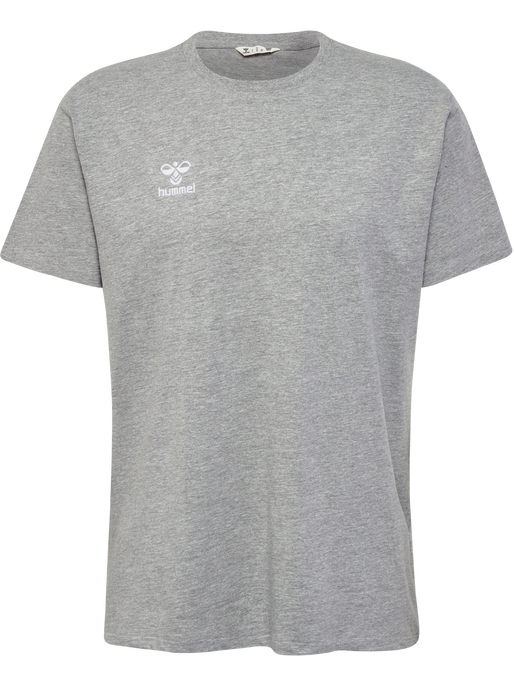 hmlGO 2.0 T-SHIRT S/S, GREY MELANGE, packshot