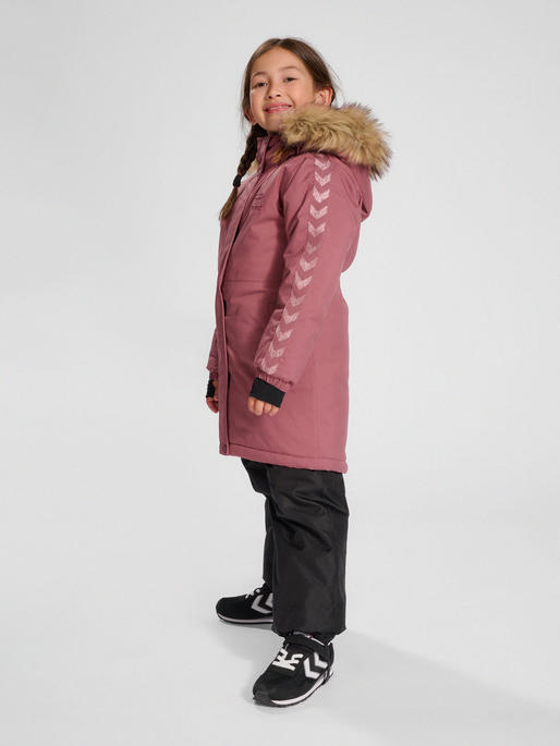 hummel LEAF TEX COAT - ROSE BROWN