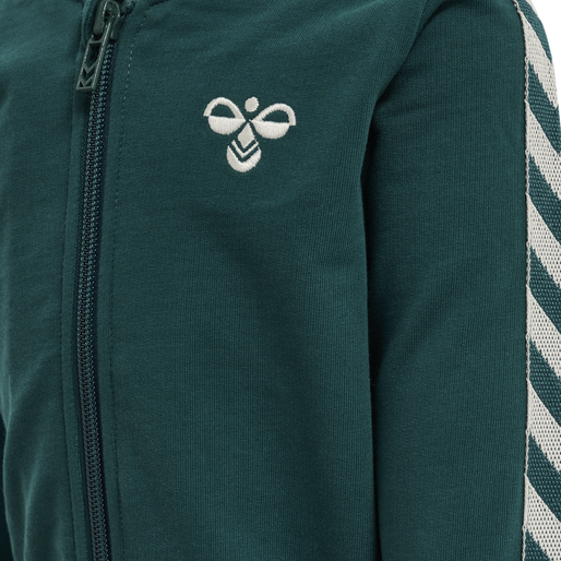 hmlBILLE TRACKSUIT, DEEP TEAL, packshot