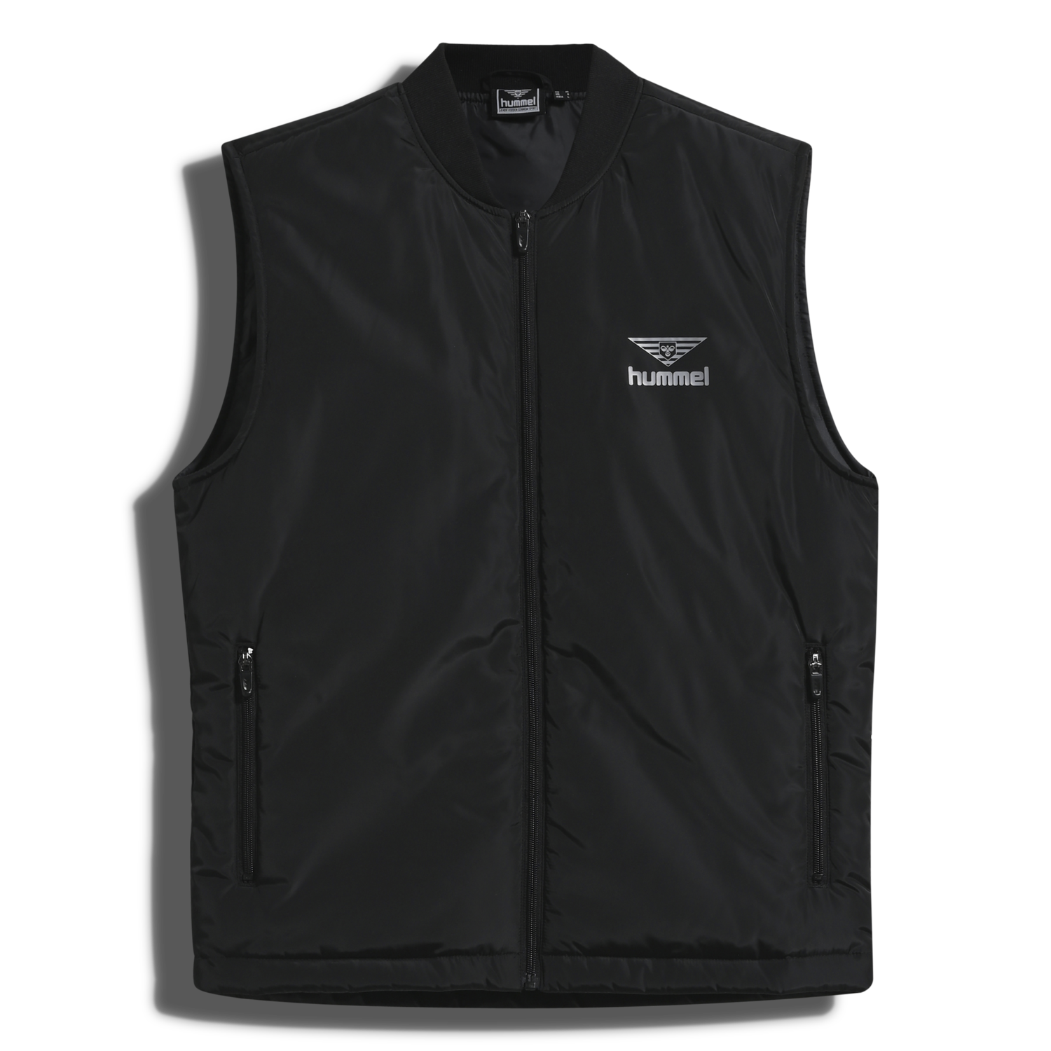 hmlHIVE COLIN PADDED VEST, BLACK, packshot