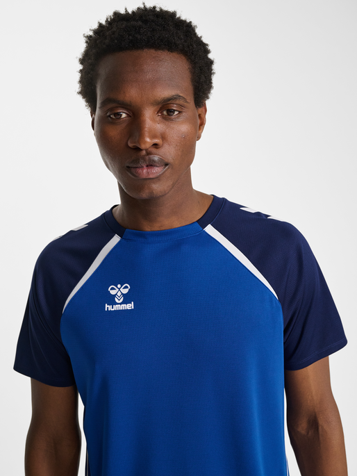 hmlLEAD 2.0 JERSEY S/S, TRUE BLUE/MARINE, model