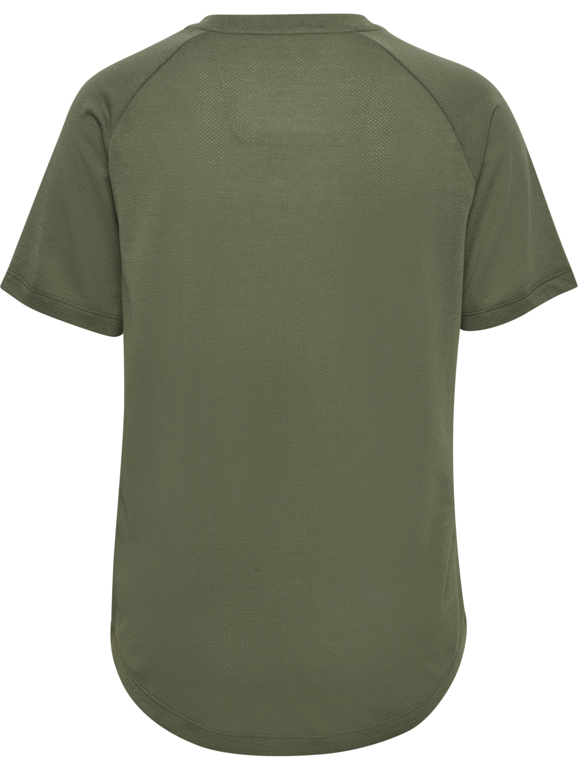 hmlMT VANJA T-SHIRT, DEEP LICHEN GREEN, packshot