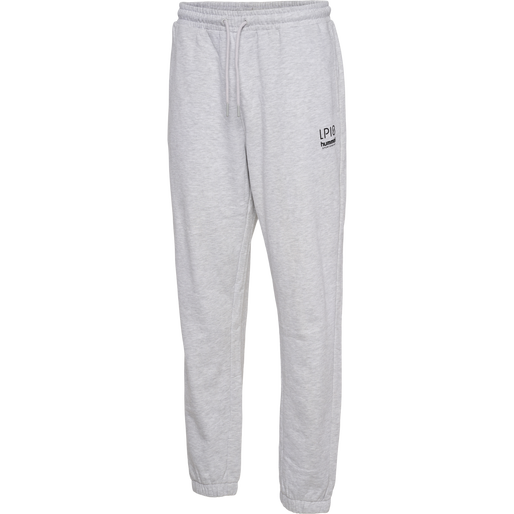 hummel LP10 LOOSE SWEATPANTS LIGHT GREY MELANGE hummel