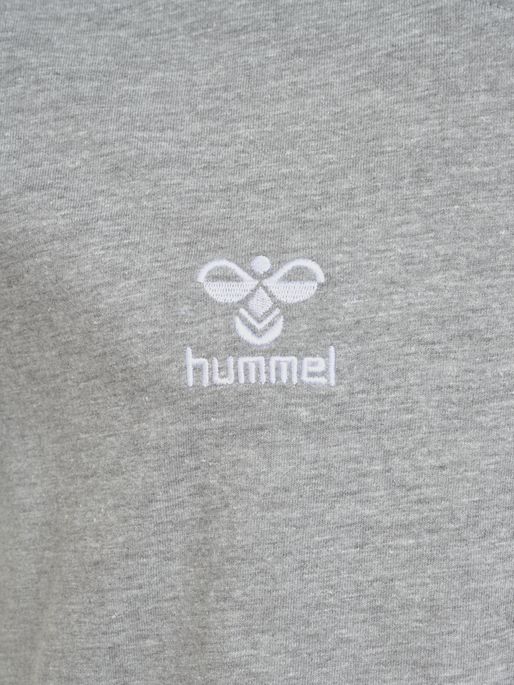 hmlGO 2.0 T-SHIRT S/S KIDS, GREY MELANGE, packshot