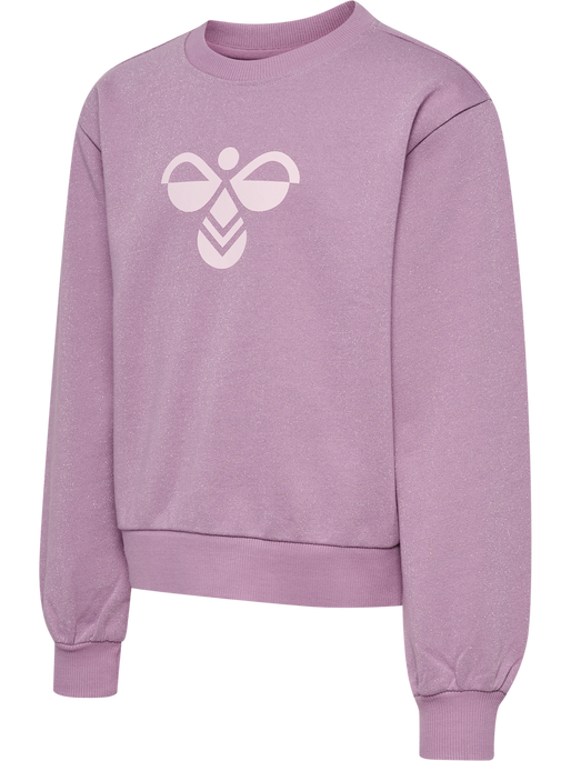 hmlJR MUSSE SWEATSHIRT, LAVENDER MIST hmlJR MUSSE SWEATSHIRT, LAVENDER MIST, packshot
