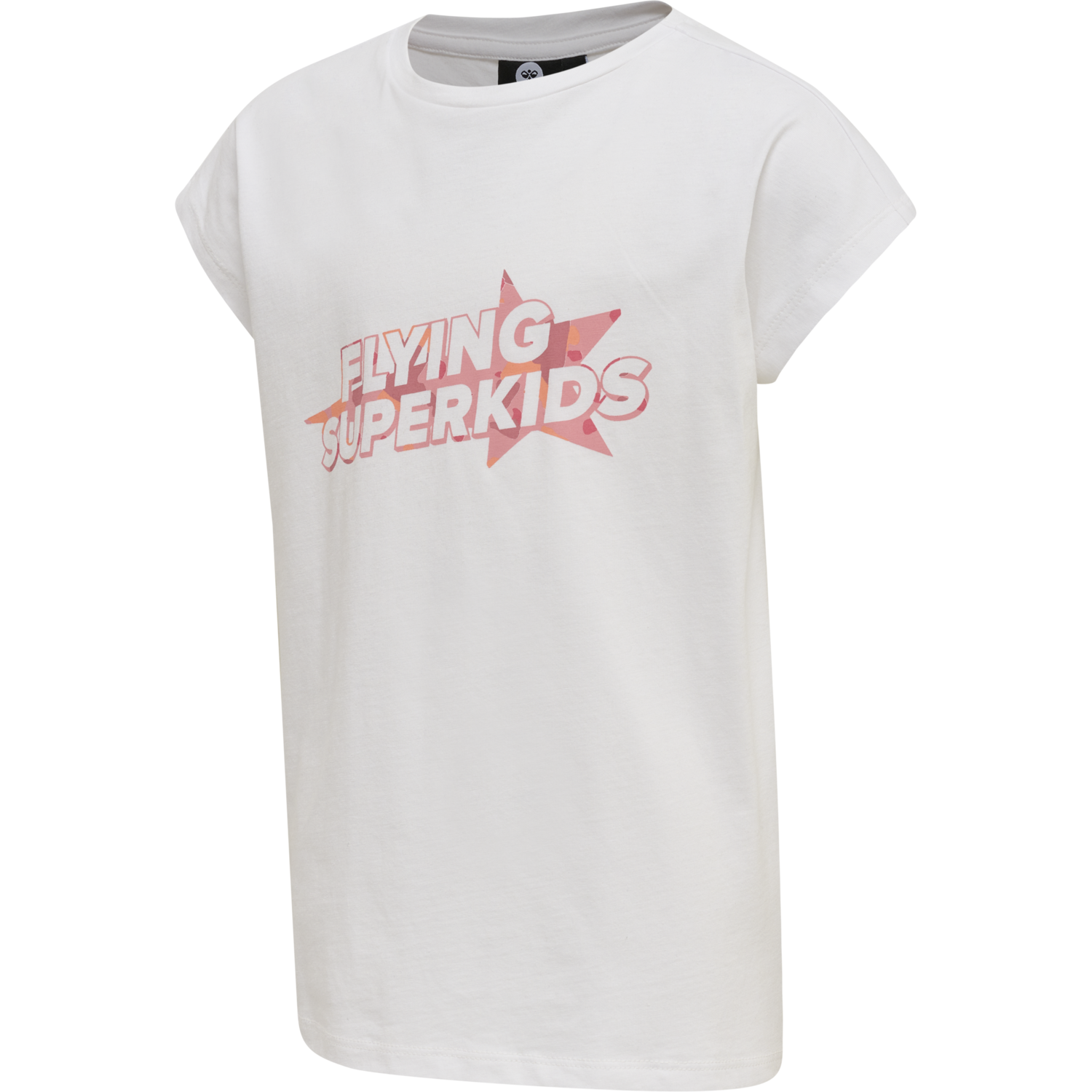 hmlFLYING DIEZ T-SHIRT S/S, BRIGHT WHITE, packshot