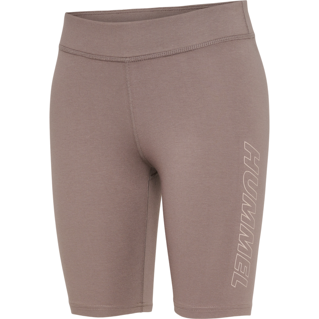 hummel TE MAJA 2-PACK MW C TIGHT SHORTS - BLACK/DRIFTWOOD hummel TE MAJA 2-PACK MW C TIGHT SHORTS - BLACK/DRIFTWOOD