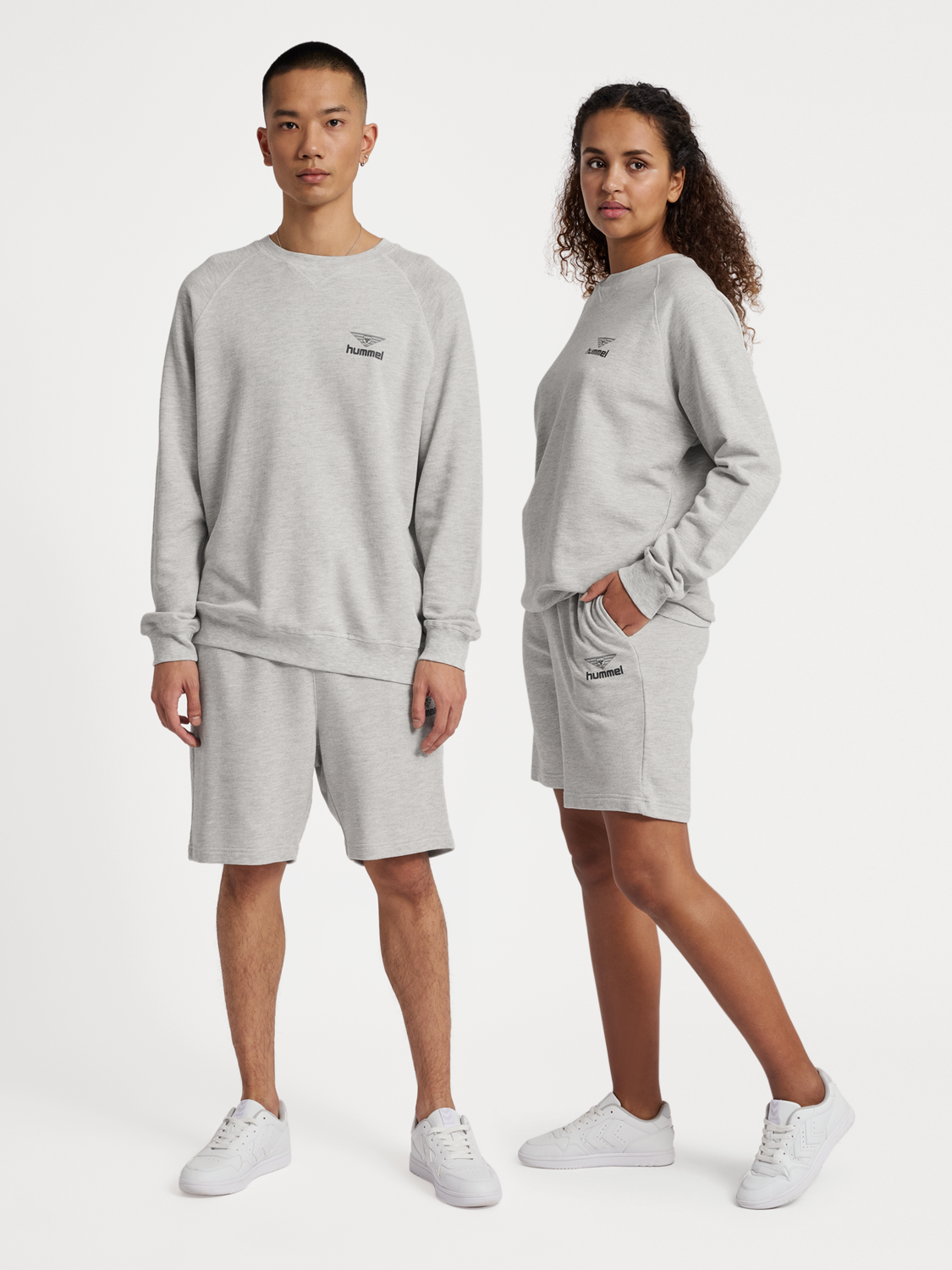 hummel HIVE LUCAS SWEATSHORTS - GREY 