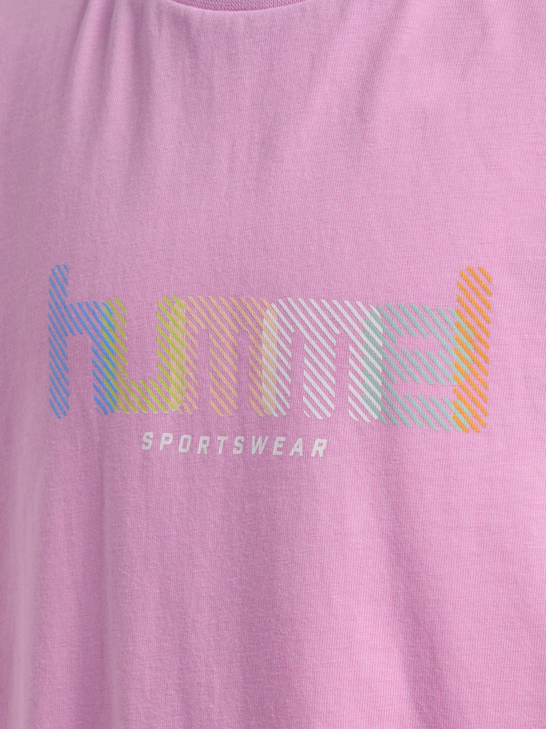 hmlAGNES T-SHIRT S/S, PASTEL LAVENDER, packshot