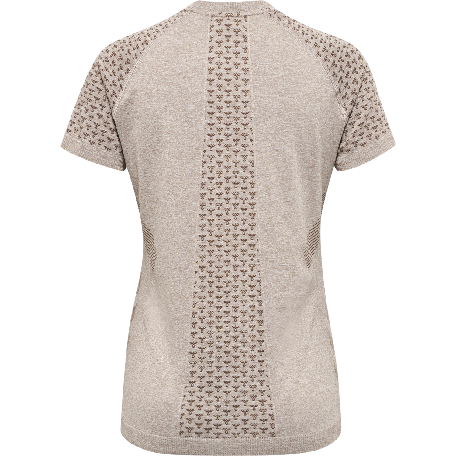 hmlCI SEAMLESS T-SHIRT, DRIFTWOOD MELANGE, packshot